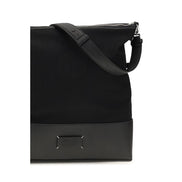 Maison Margiela Black Calf Leather Shoulder Bag