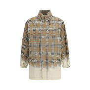 Burberry Beige Cotton Parka