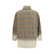 Burberry Beige Cotton Parka