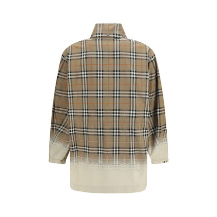 Burberry Beige Cotton Parka