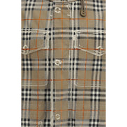 Burberry Beige Cotton Parka