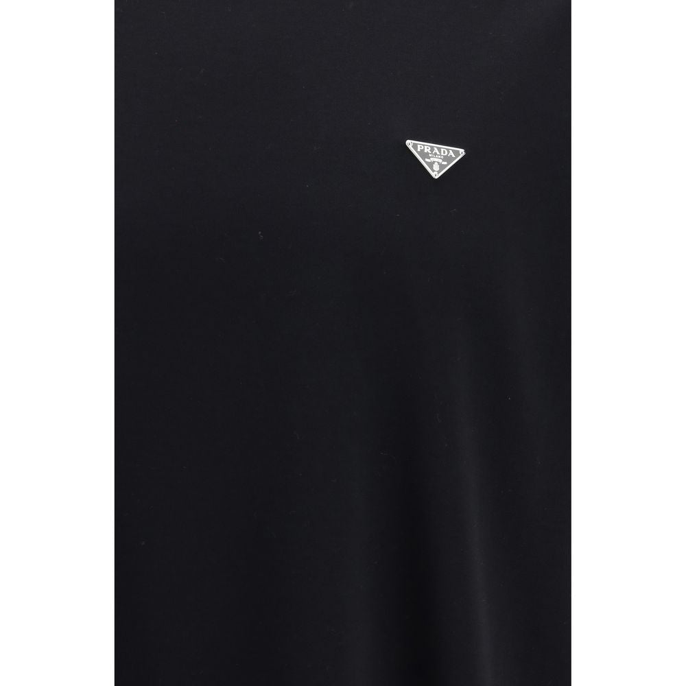 Tricou Prada negru din bumbac