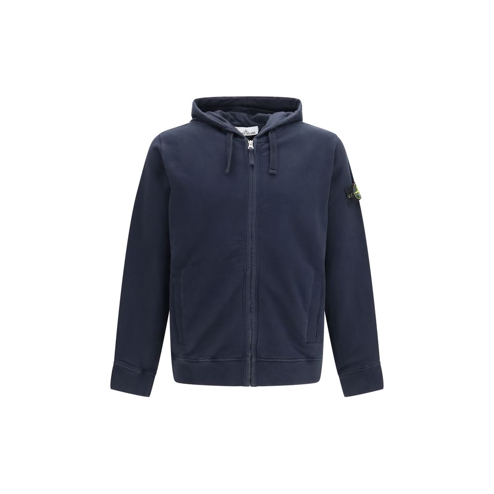 Stone Island Hanorac Albastru din Bumbac