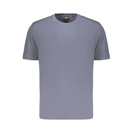 Hugo Boss Tricou Albastru din Bumbac pentru Bărbați