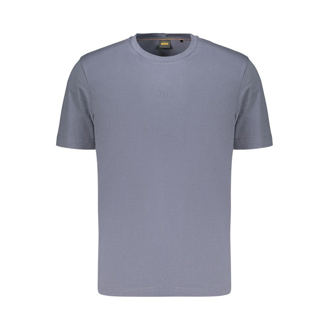Hugo Boss Tricou Albastru din Bumbac pentru Bărbați