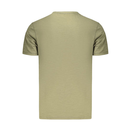 Hugo Boss Tricou Verde din Bumbac pentru Bărbați