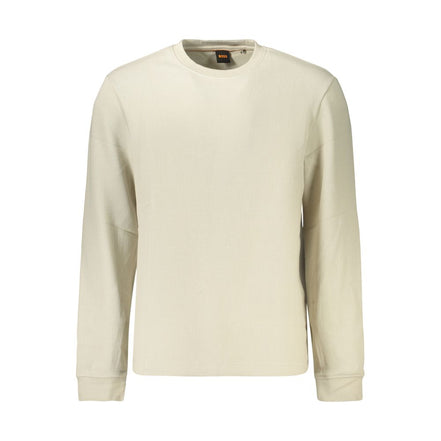 Hugo Boss Tricou Bej din Bumbac pentru Bărbați