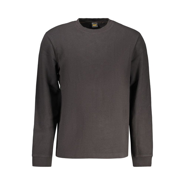 Hugo Boss Cămașă Neagră din Bumbac pentru Bărbați