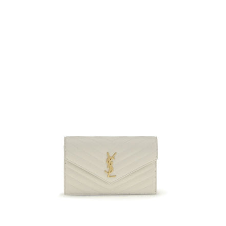 Saint Laurent Geantă de Umăr Bej din Piele