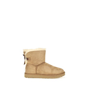 Ghete glezniere UGG bej din piele de oaie