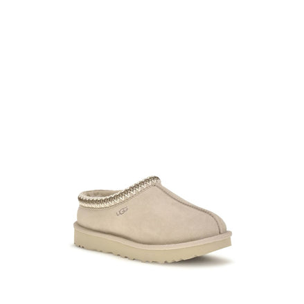 UGG Papuci Mules Bej din Piele