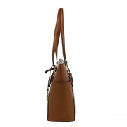 Michael Kors Michael Kors Women Leather Shoulder Tote Bag Purse Handbag+Double Zipper Wallet