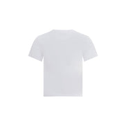 Tricou Ami Paris alb din bumbac