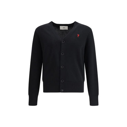Cardigan Ami Paris negru din lână