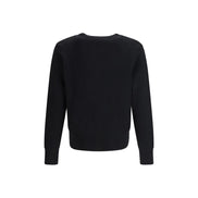 Cardigan Ami Paris negru din lână
