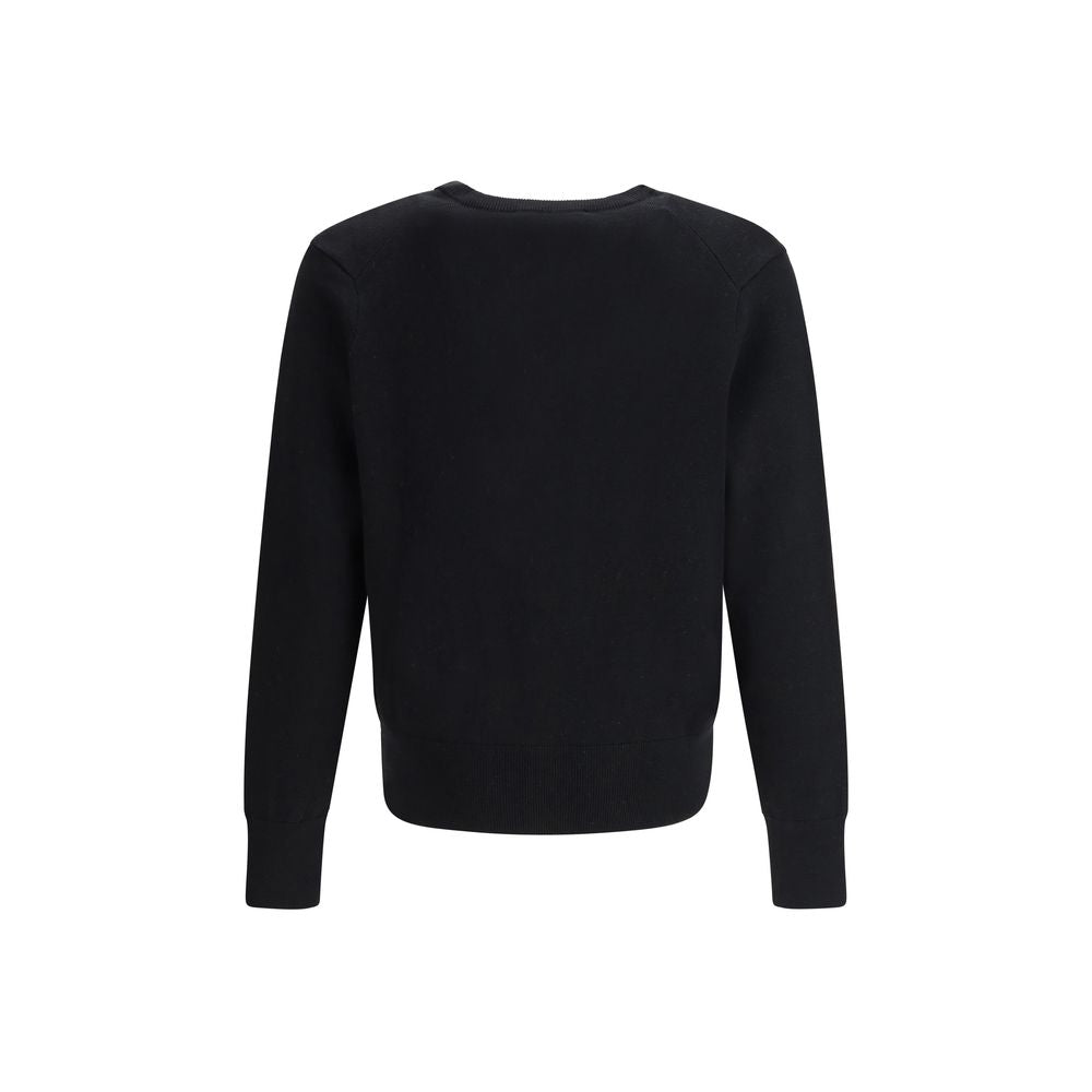 Cardigan Ami Paris negru din lână