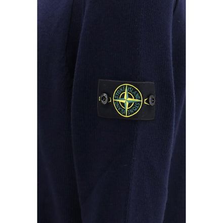 Bluză Stone Island neagră din bumbac