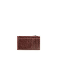 Portofel Balenciaga bordo din piele de miel