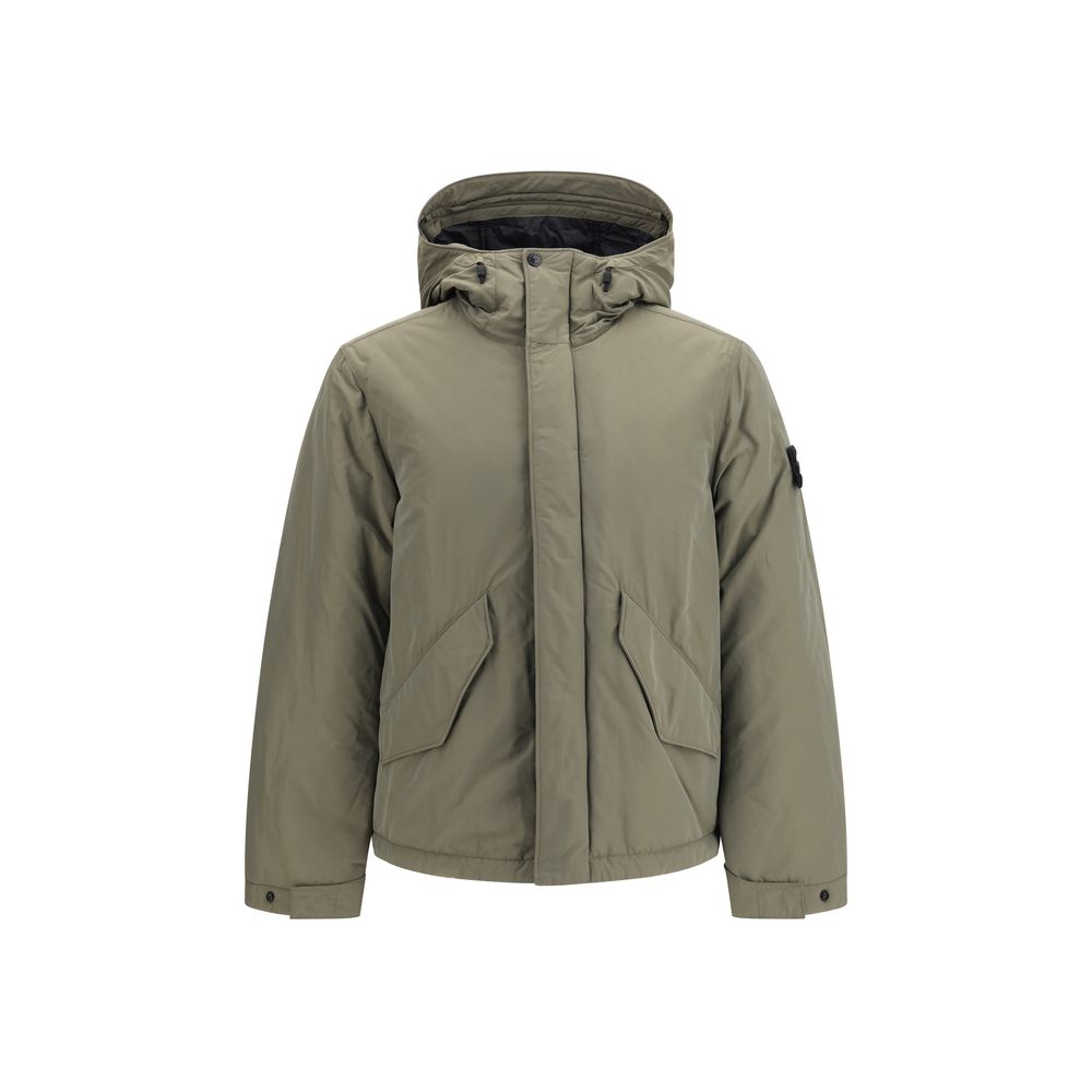 Stone Island Geacă Bicoloră din Poliester