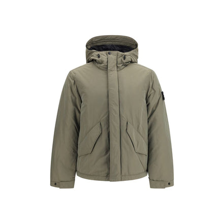 Stone Island Geacă Bicoloră din Poliester