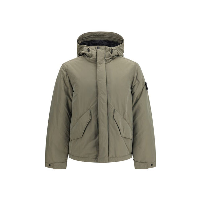 Stone Island Geacă Bicoloră din Poliester