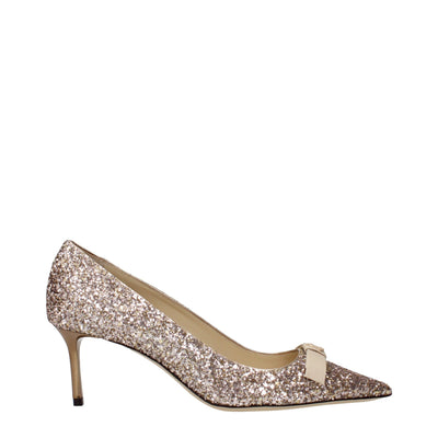 Pantofi cu toc înalt Jimmy Choo roz din plastic