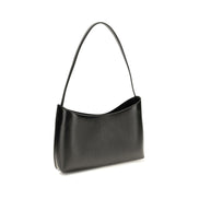 The Row Black Calf Leather Bos Taurus Shoulder Bag