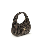 Miu Miu Brown Lamb Shoulder Bag