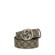Gucci Brown Cotton Regular Belt