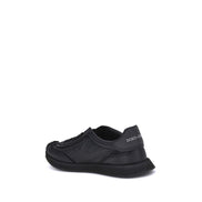 Dolce & Gabbana Black Fabric Athletic Sneakers