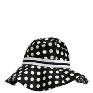 Dolce & Gabbana Pălărie Bucket din Bumbac cu Buline Alb-Negru