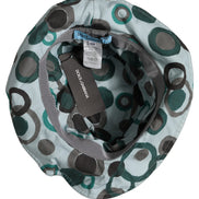 Dolce & Gabbana Teal Cotton Polka Dot Bucket Hat