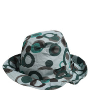 Dolce & Gabbana Teal Cotton Polka Dot Bucket Hat