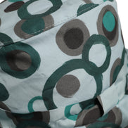 Dolce & Gabbana Teal Cotton Polka Dot Bucket Hat