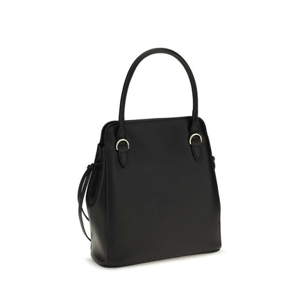 Prada Black Calf Leather Shoulder Bag Carry