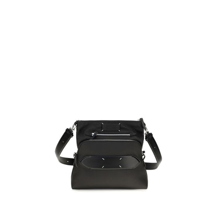 Maison Margiela Black Lambskin Shoulder Bag