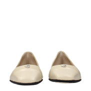Balerini Jimmy Choo bej din piele