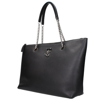 Geantă pe umăr Jimmy Choo neagră din piele model mare