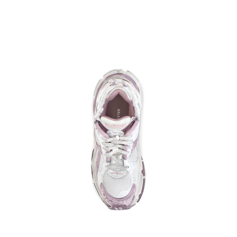 Sneakers atletici Balenciaga mov din poliester