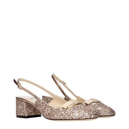 Sandale Jimmy Choo roz din plastic