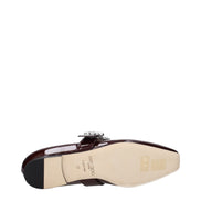 Balerini Jimmy Choo roșii din piele lăcuită