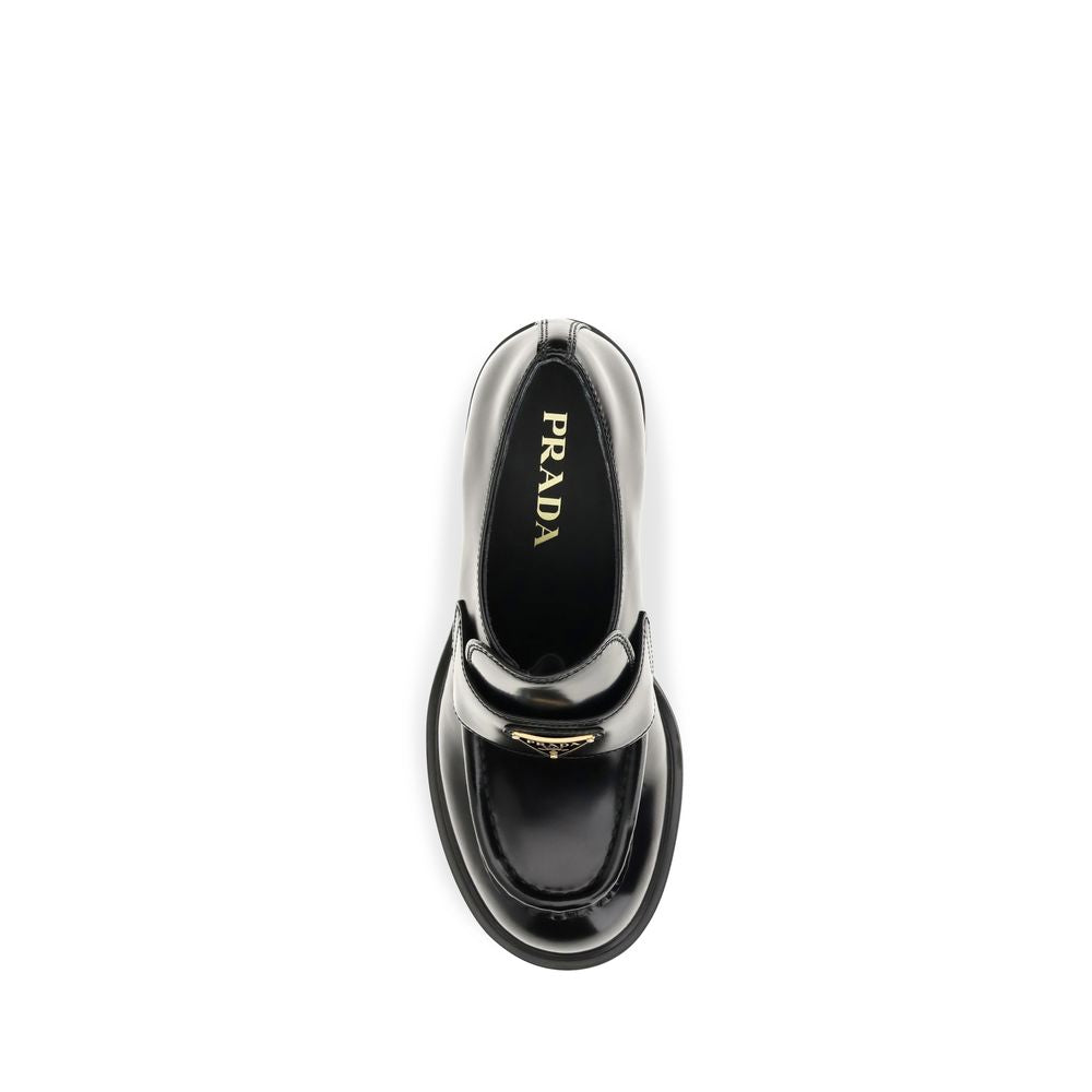 Prada Loafers Platform Negri din Piele