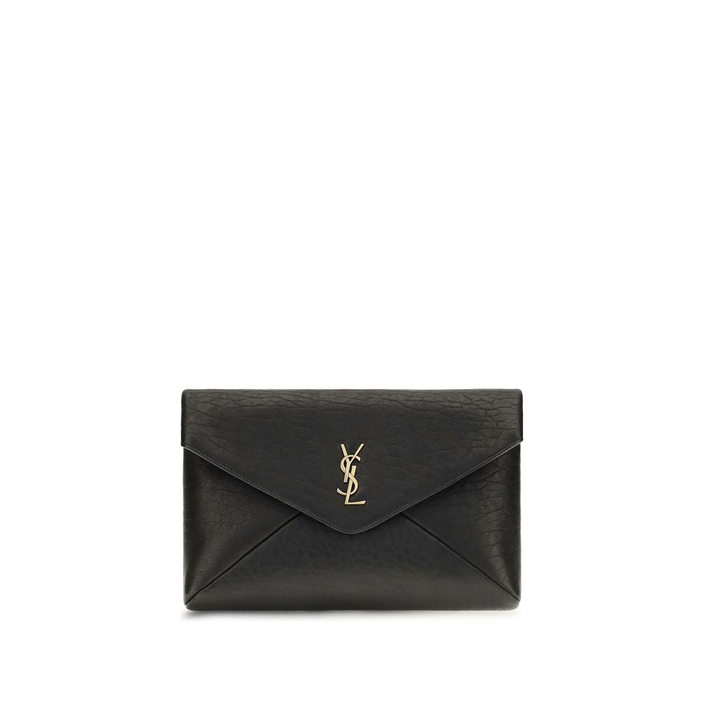 Saint Laurent Black Lamb Wallet