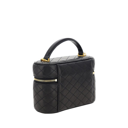 Saint Laurent Black Lamb Leather Shoulder Bag