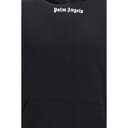 Hanorac Palm Angels negru din bumbac cu glugă