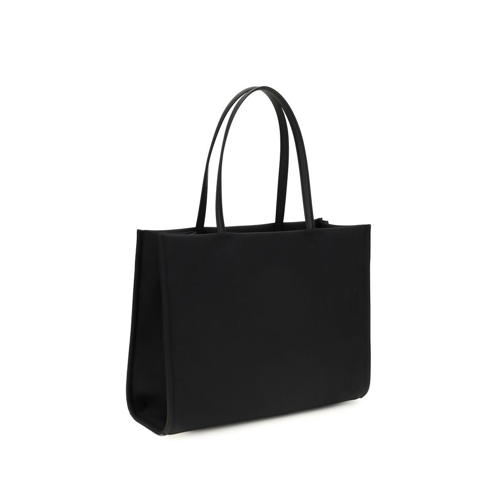 Geantă tote Tory Burch neagră din poliamidă