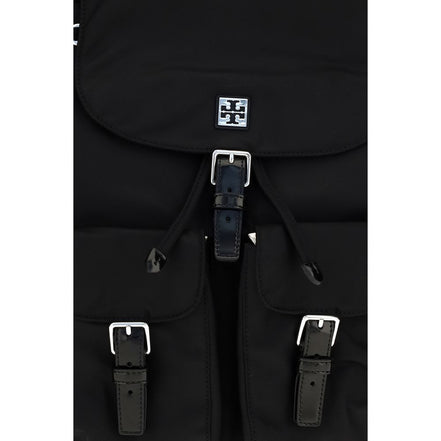 Rucsac Tory Burch negru din nailon