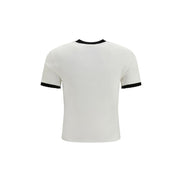 Tricou Gucci alb din bumbac
