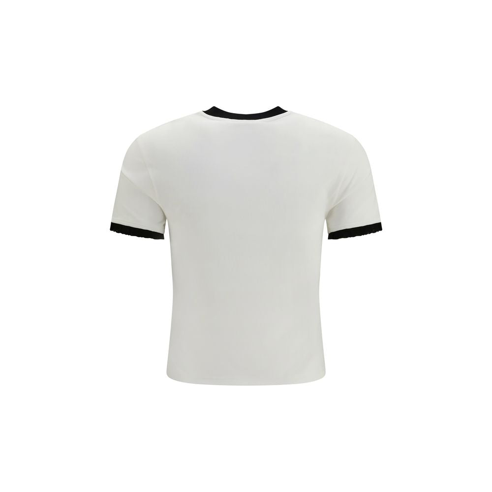 Tricou Gucci alb din bumbac