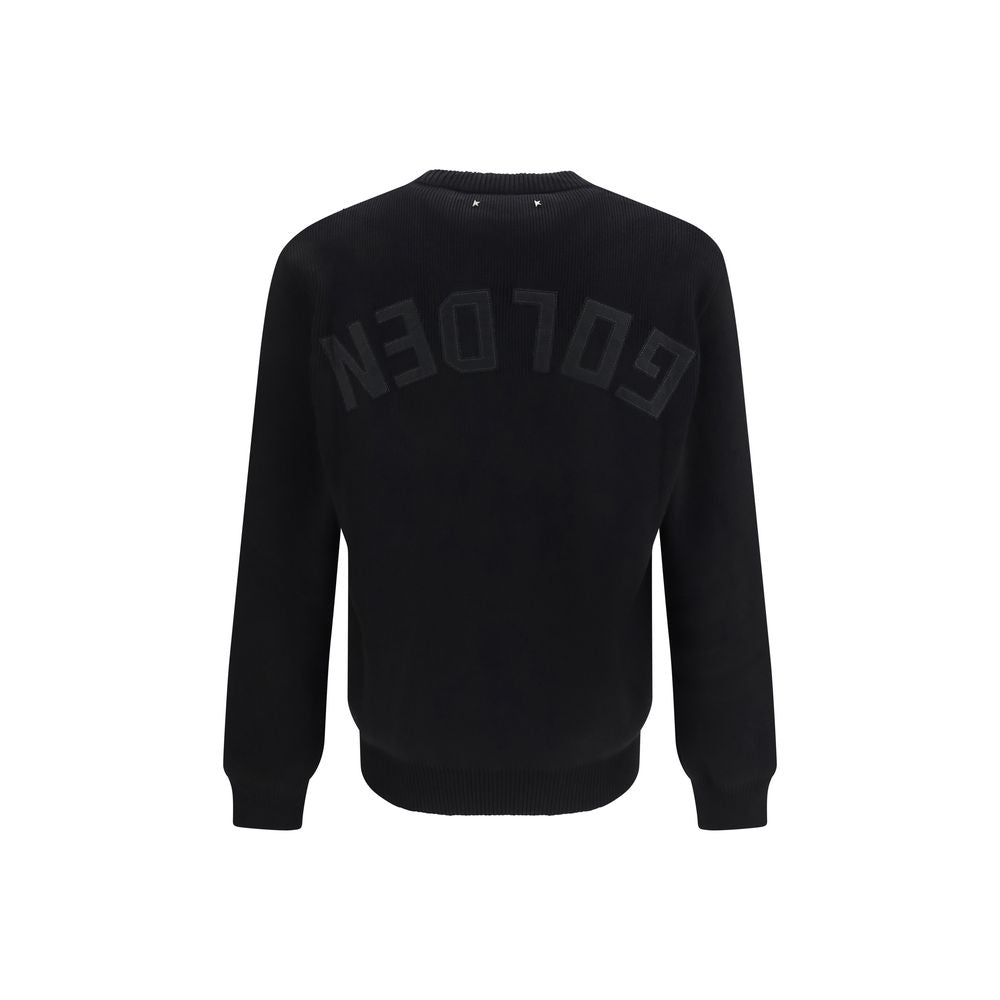 Hanorac Golden Goose negru din bumbac